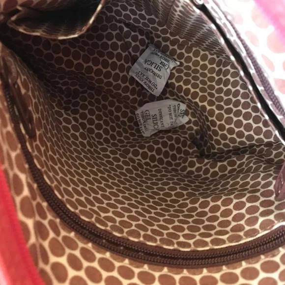 POPULAR 🔥BRIGHTON RED LEATHER BUTTERFLIES BOHO BAG - Picture 7 of 16